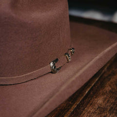 Sombrero Tombstone Roper Lana 20â Nuez 072