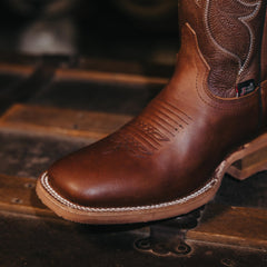 Bota Justin Premium Leon Rust Mujer 005