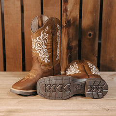 Bota RW Juvenil Crazy Tan 004