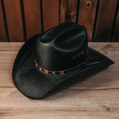 Sombrero Somher Americana Lona Algodón Negro 242