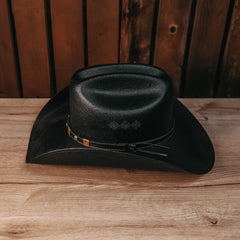 Sombrero Somher Americana Lona Algodón Negro 242