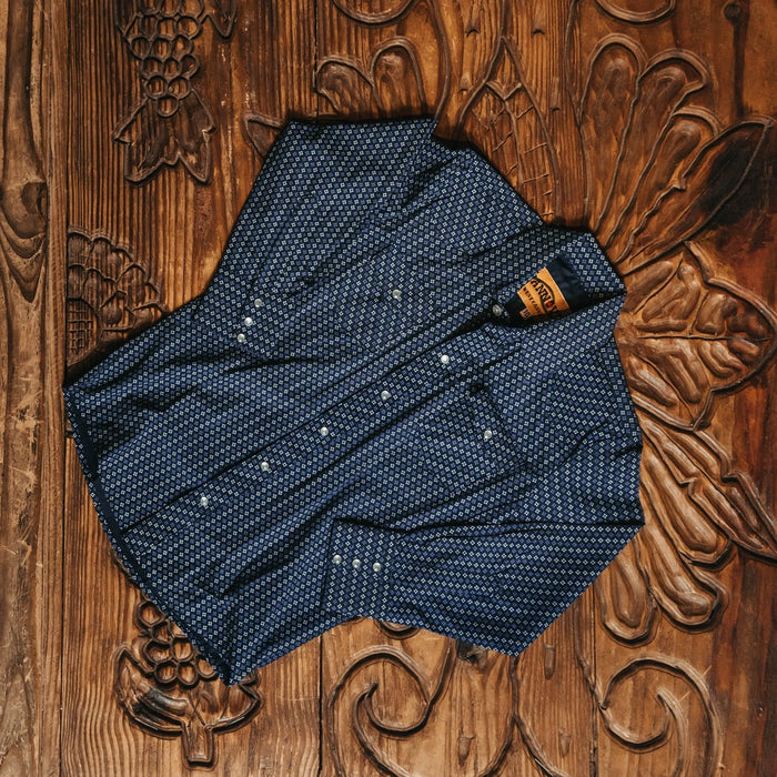 Camisa Hannover Kids Estampada Navy/Rombo 009