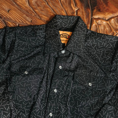 Camisa Hannover Kids Est Negro/Bco 013