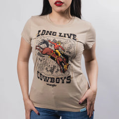 Playera Wrangler Khaki 075