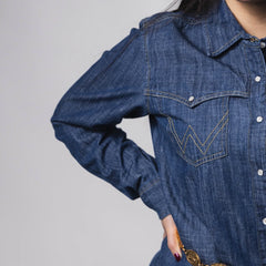Vestido Wrangler Mezclilla Liso 078