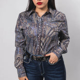 Blusa Cactus Est Amibas Azul 030