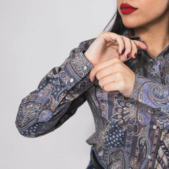 Blusa Cactus Est Amibas Azul 030