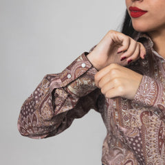 Blusa Cactus Est Amibas Marron 033