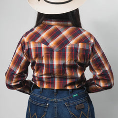 Blusa McAllen MC Cua Gris/Rojo 006