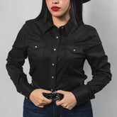 Blusa Rodeo West Lisa Negra 018