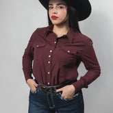 Blusa Doble Erre Lisa Vino 006