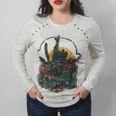 Playera Rock&Roll ML Ojales Cactus Beige 010