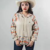 Hoodie Rock&Roll Est Aztec Beige 004