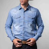 Camisa Cactus Mezc Stone Deslv