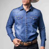 Camisa Cactus Mezc Buckle Deslv