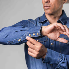 CAMISA CACTUS MEZC BUCKLE DESLV