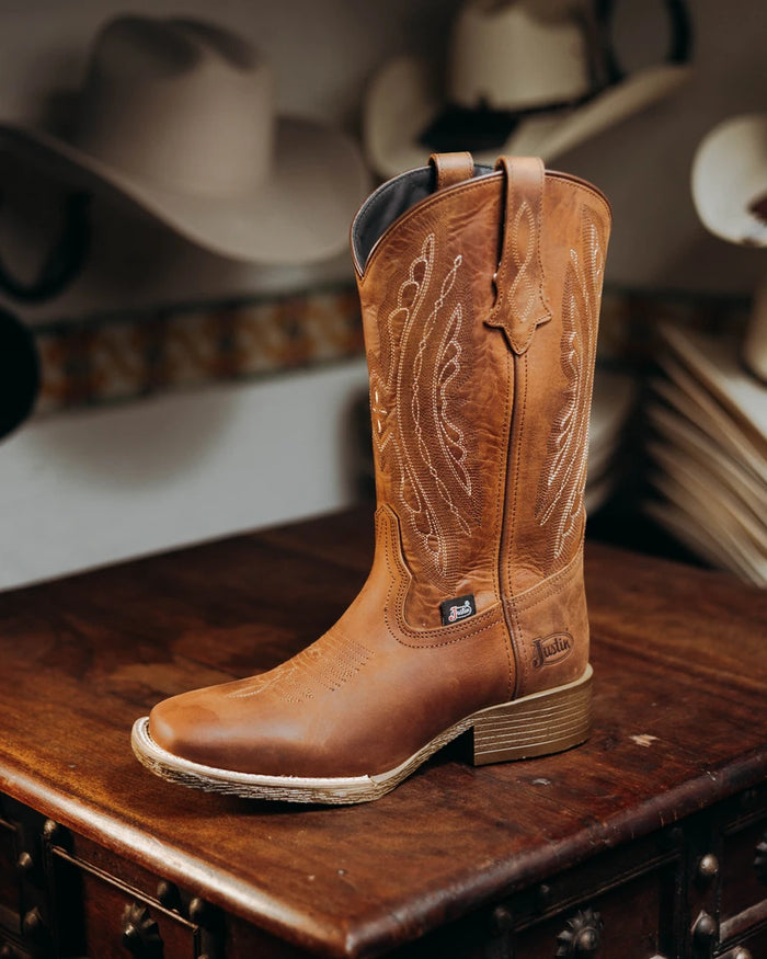 Bota Justin Crazy Cobre 006