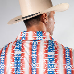 Camisa Polo Rock&Roll Estampada Aztec Multicolor