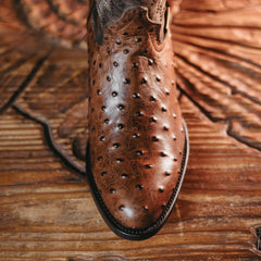 Bota Tejano Style Ave Print Ranch Choco 048