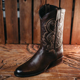 Bota Tejano Style Borares Café 045