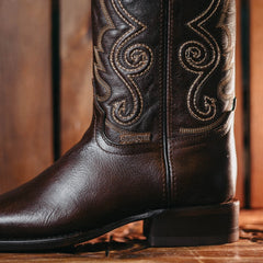 Bota Tejano Style Borares Café 045