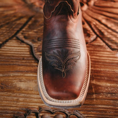 Bota Tejano Style Fly Askar Moka Café Hombre 031