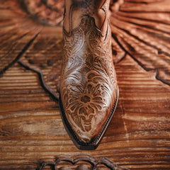 Bota Golden Guns Cincel Flor Miel 102