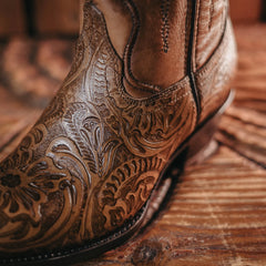 Bota Golden Guns Cincel Flor Miel 102