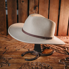 Sombrero Deldhy Texana Lana Beige 012
