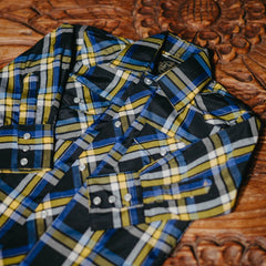 Camisa Wild River KID Cua Amarillo/Azul 012