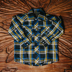 Camisa Wild River KID Cua Amarillo/Azul 012