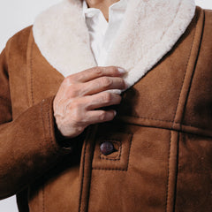 Chamarra VVC Malbor Forro Borrego Nat Café 037