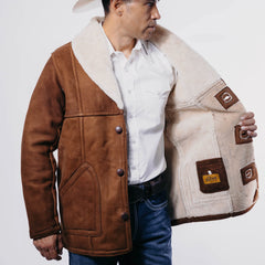 Chamarra VVC Malbor Forro Borrego Nat Café 037