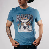 Playera Rock&Roll Radiator Teal 027