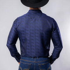 Camisa Custer Est Boston Azul 015