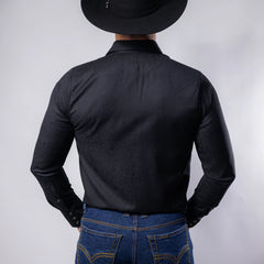 Camisa Custer Est Boston Negra 016
