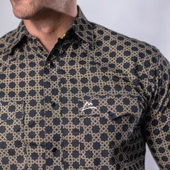 Camisa Denver Est Biznaga Negra 101
