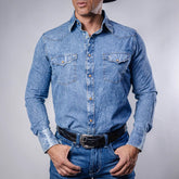 Camisa Cactus Mezclilla Stone 149