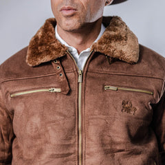 Chamarra Polo Retro Derek Café 005