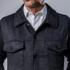 Chamarra Polo Retro Doron Black 011