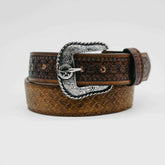 Cinto De Pura Sangre Punta Cincel Petatillo Miel 040