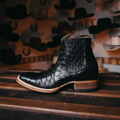Botin Armenta Print Piton Jumbo Negro 003