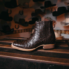 Botin Armenta Print Piton Jumbo Cafe 004