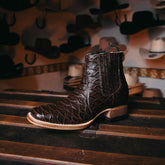 Botin Armenta Print Piton Jumbo Cafe 004