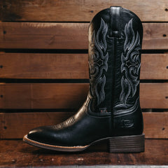 Bota Justin Graso Negro 013