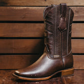 Bota Tejano Style ST Smooth Café 055