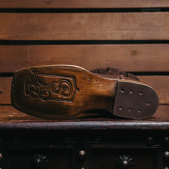 Bota Tejano Style ST Smooth Café 055