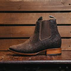 Botin Potro Salvaje Cuello de Toro Café 010
