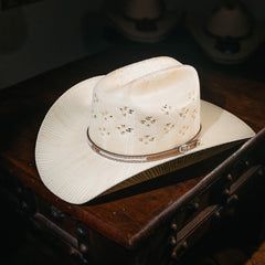 Sombrero Wrangler Bangora Ivory Brown F10 066