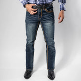 Pantalon Platini Buckle Aplicación Miel 202